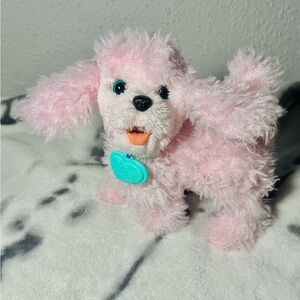2013 FurReal Friends Interactive Walkin' Puppies Pretty Poodle Pet Plush Toy